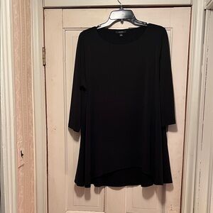 Alfani Black Women's Tunic Top